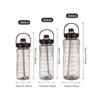 1.5L/2L/3L Sports Water Bottle Leakproof Water Jugs Portable Clear Drink Bottle