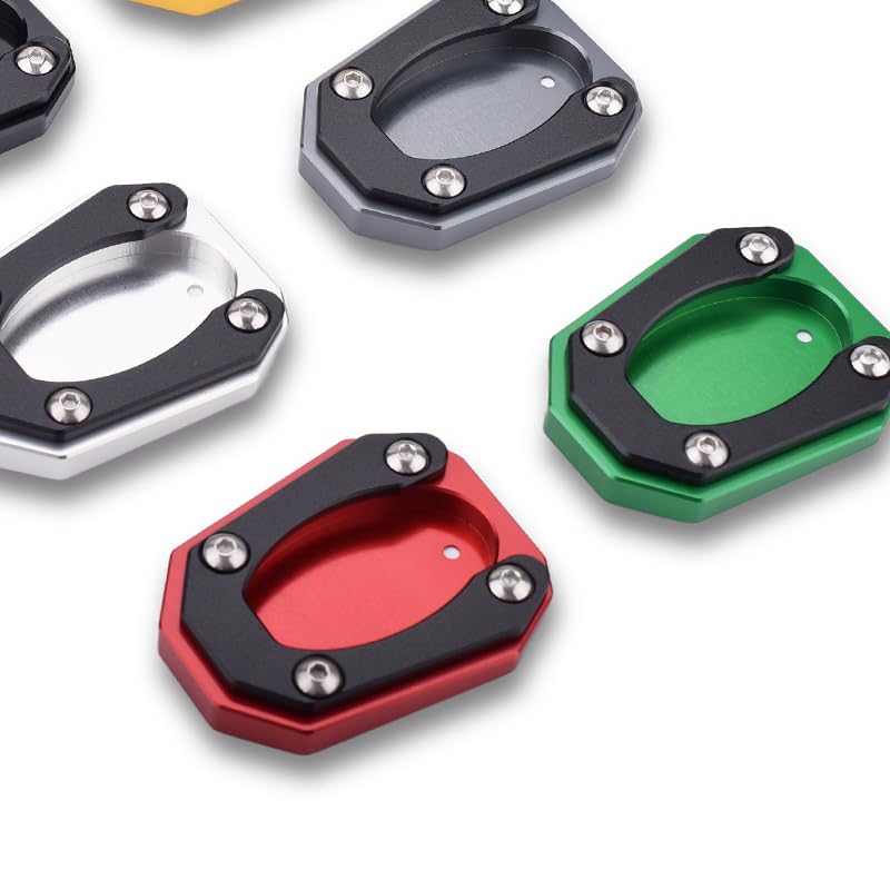 Боковая подножка LEDISHUN для мотоцикла Kawasaki ELIMINATOR /SE400 / Eliminator 400 (2023-2024 гг.) (зеленый)