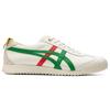 ONITSUKA TIGER Mexico 66 Кожаные Спортивные Удобные Нескользящие Износостойкие Низкие Повседневные Кроссовки Унисекс Белый Красный Зеленый 1183B889-103