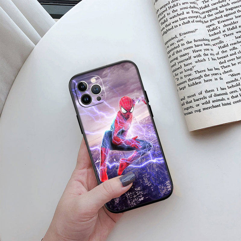 Чехол для телефона ED50 Spider-Man для Samsung Note 20 10 Plus Ultra Lite A51 A52 A53 A71 A72 A73 A82 M20 M30 M21 M31 M51 A11 A30S A20S A50S A70