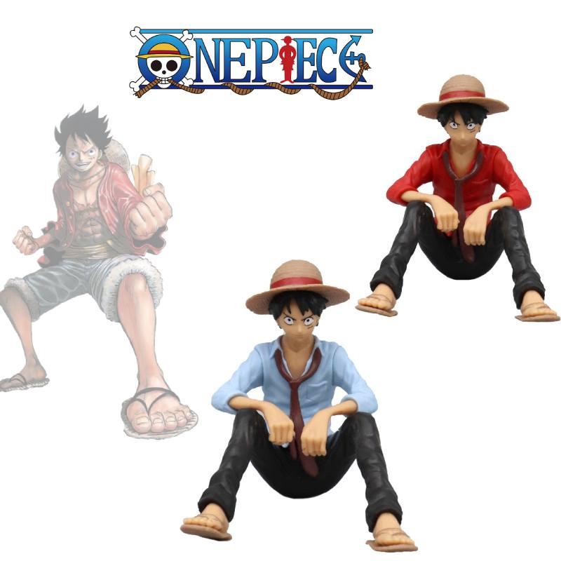 One Piece Луффи Фигурка для украшения автомобиля ПВХ материал Идеально для поклонников аниме