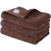 Bloom Imabari Полотенце Леон Набор из 3 лицевых полотенец Хлопок Сан-Хоакин (коричневый)