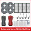 Для Roborock Saros 10R Аксессуары Мешок для пыли Тряпки для мытья пола Основная боковая щетка HEPA-фильтр G20s Ultra Запчасти для пылесоса Запасные