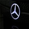 Car Front Grill Logo Light 3D LED Badge For Mercedes Benz W447 V-class VITO Emblem Luminous Decorative Light1 ZM1