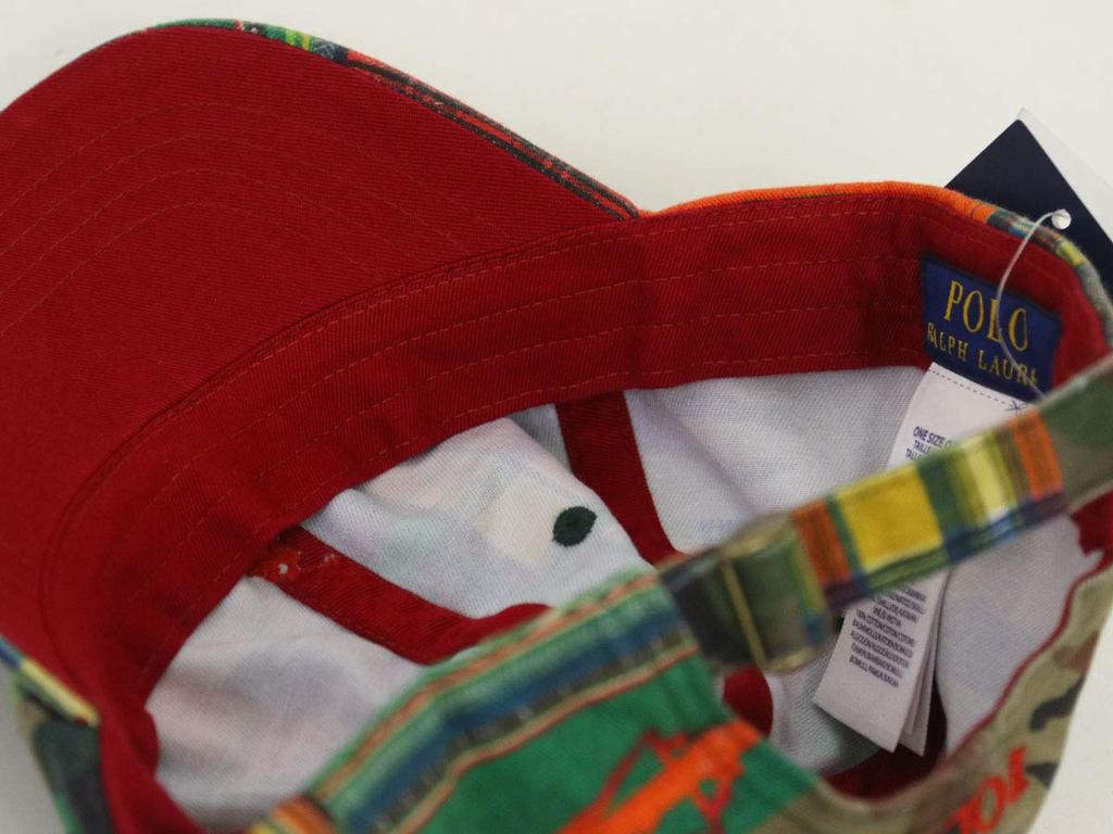 (Поло Ральф Лорен) Мужская и женская кепка в стиле «крейзи пэчворк» с вышивкой 0108896-ПЭЧВОРК [Товар]