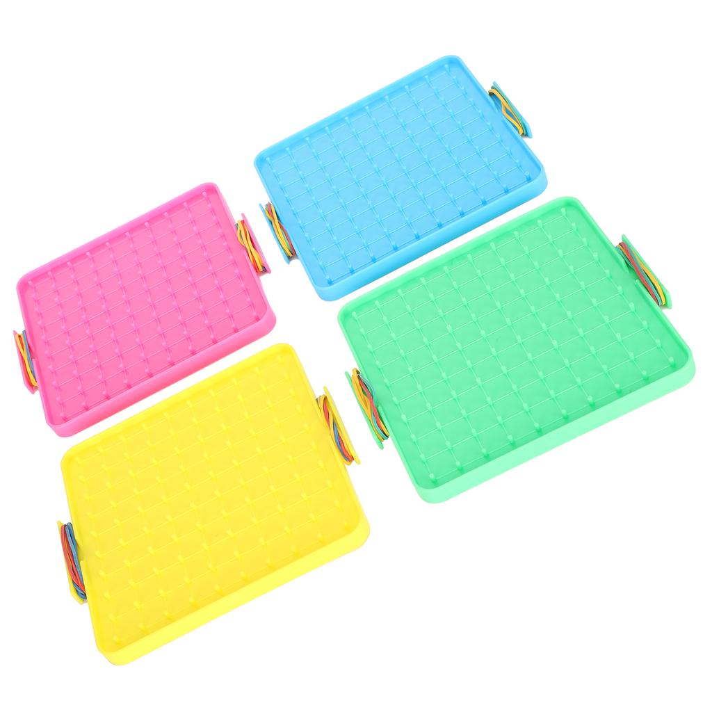 4 шт. игрушечная доска для ногтей цветная доска для резинок набор Handson Ability Training Teaching Aids