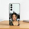 Hot S-singer R-Rihannas Phone Case For Samsung Galaxy A73,A72,A71,A70,A53,A52,A51,Others Soft Black Cover