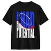 Unisex TShirt I Had Potential Funny Burnout Dark Humor T Shirts Hip Hop Summer Tee Shirt Streetwear Pure Cotton Clothing Gift