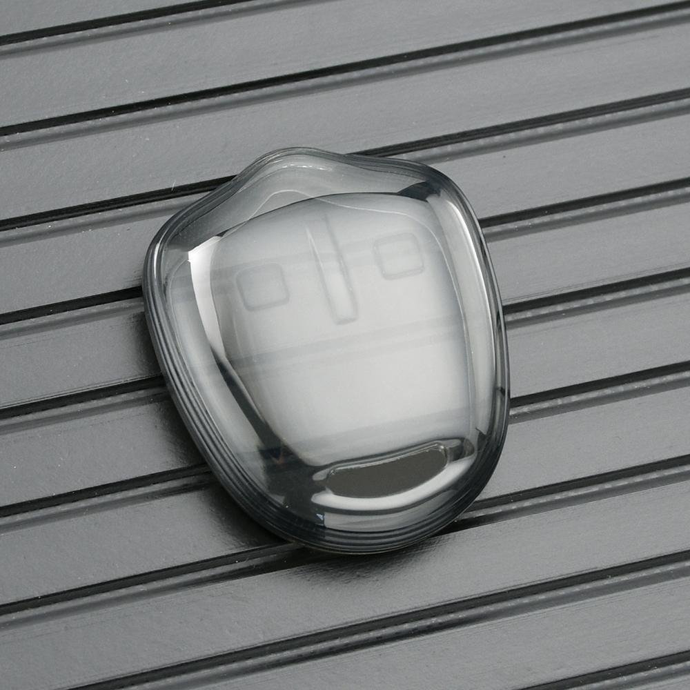 Прозрачный чехол для автомобильного ключа из ТПУ, держатель для автомобильного ключа Mitsubishi Evolution Lancer EX Grandis Outlander Triton Pajero ASX