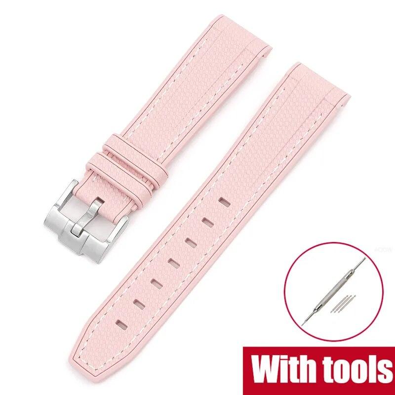 Silicone Strap for Swatch X Omega Moonswatch Stainless Steel Buckle 20mm 22mm Men Women Soft Waterproof Replace Watch Band