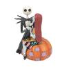 Enesco Statue/Figure "Disney Traditions" Jack and Sally Sitting On a Pumpkin, Size 11 X 12 X 16.5 Cm, DTR6014358