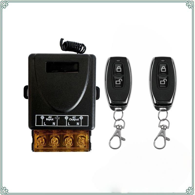 Беспроводной пульт дистанционного управления 220 В 30 А для водяного насоса, двигателя, кухонной вытяжки, вытяжного вентилятора и распылителя.