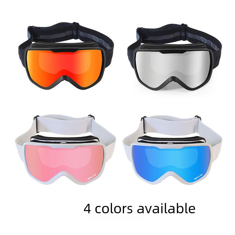 Новые двухслойные противотуманные большие цилиндрические горнолыжные очки для мужчин и женщин, горнолыжное снаряжение, лыжный шарф