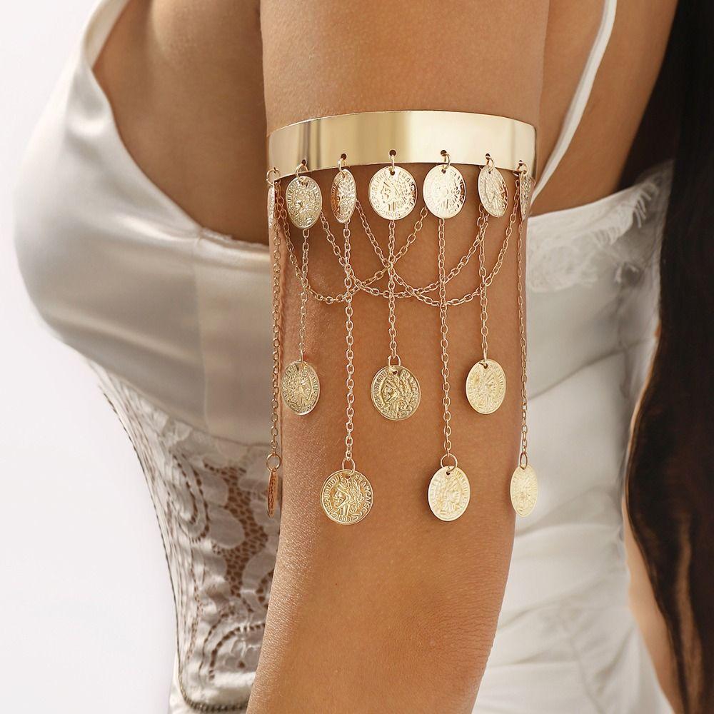 Жемчужные браслеты на предплечье Изысканный открытый браслет-манжета Нарукавник Нарукавная повязка Кисточка Цепочка на руку Девушки