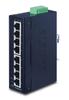 PLANET Managed Industrial Gigabit Switch Mbps IP30 Slim Type IGS-801M - 8-Port 10/100/1000