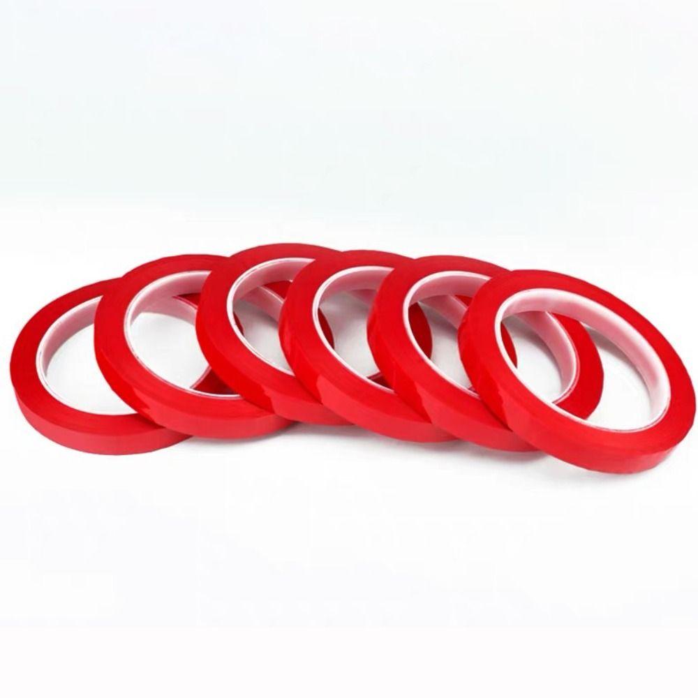 3/5/8/10mm Width Marking Tape 66 Meters Mylar Tape High Insulate Whiteboard Tape