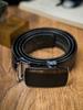 ROVICKY men's leather belt automatic buckle leather