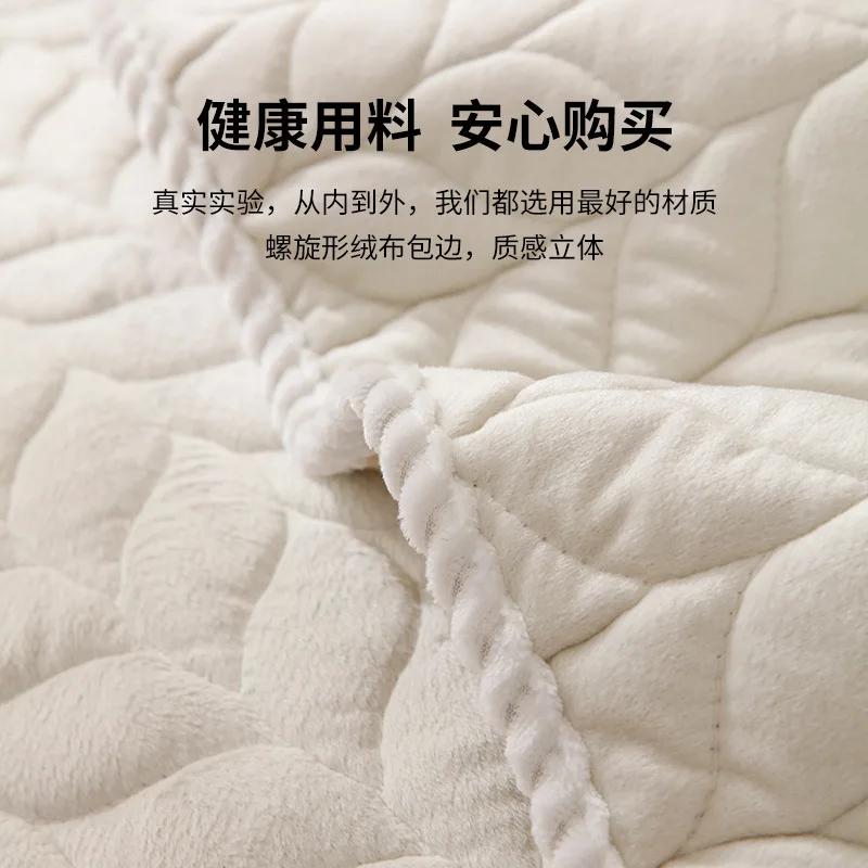 Nordic Ins Sofa Cushion Minimalist Seat Cushion Autumn and Winter Plush Vintage Sofa Towel