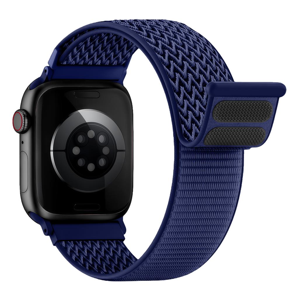 Нейлоновый петлевой ремешок для Apple Watch 44 мм 40 мм 41 мм 42 мм 46 мм 49 мм Эластичный ремешок-браслет для iWatch series 11 10 9 8 se Ultra 3 2