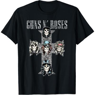 Официальная винтажная футболка с крестом Guns N' Roses