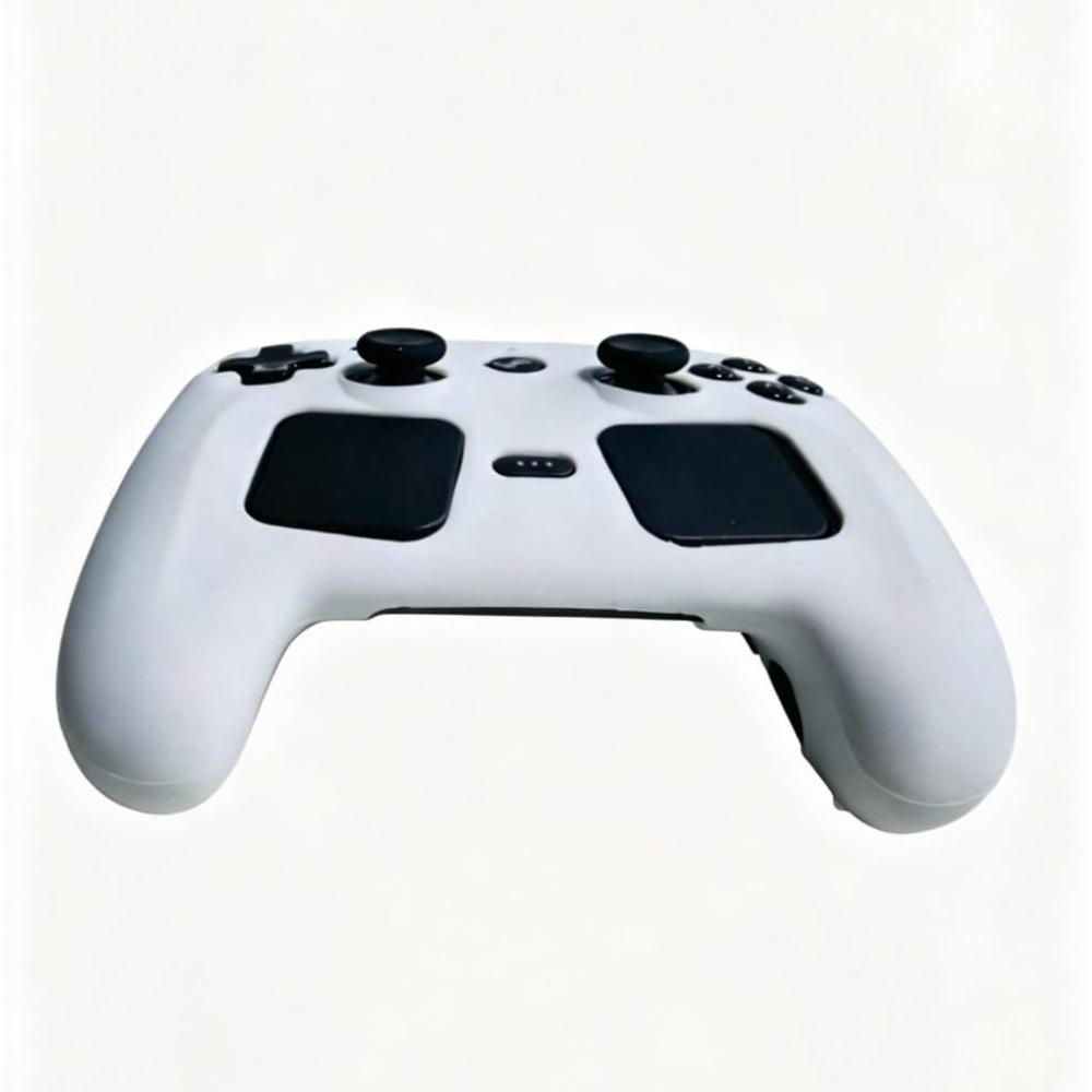Protective Case for Controller 2, Dust-Proof Shockproof Grip Cover Skin Protector for Steam Controller 2 (White)