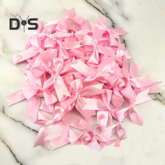 50 шт. бантов из атласной ленты 3,3 дюйма банты для поделок для упаковки подарков свадебного декора шитья скрапбукинга своими руками поделки аксессуары для волос