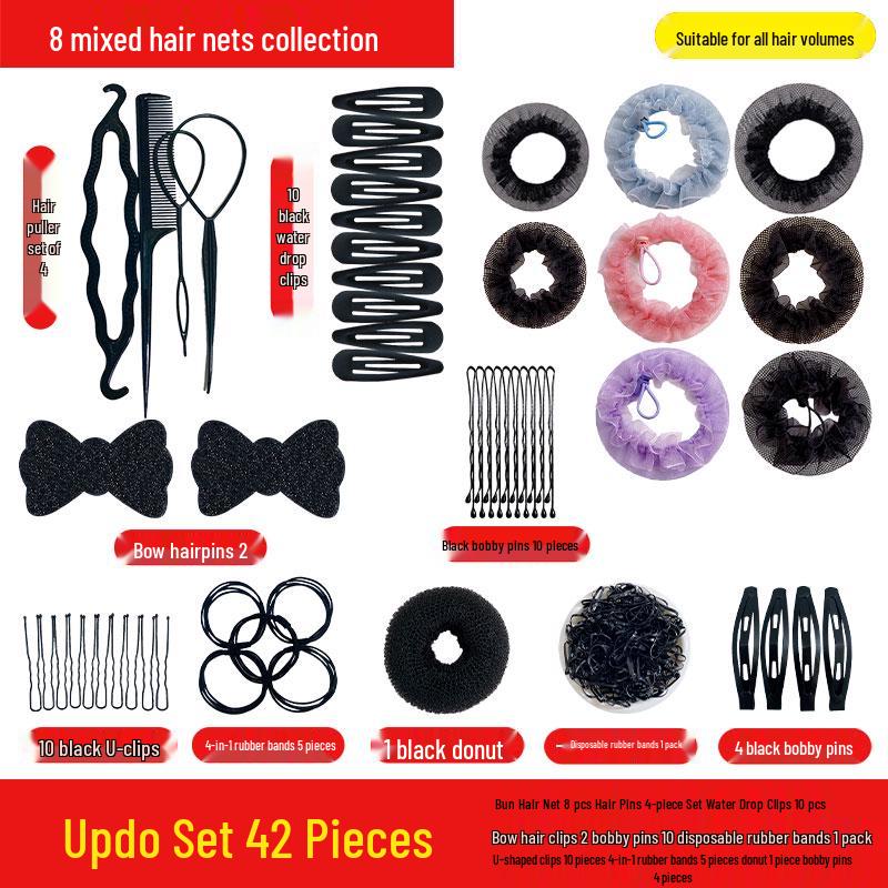 Детская сетка-снуд для волос для танцев по уровням - Аксессуар для пучка для девочки