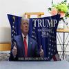 2025 Дональд Т-Трамп Подушка Наволочка Подушка Гостиная Диван Домашний Декор На Заказ