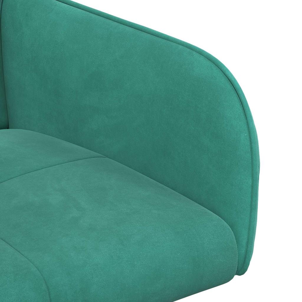 Dining Chairs 4 pcs Velvet Turquoise 59 x 56.5 x 86 cm