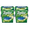 [Bulk Purchase] Ziploc Screw Lock Containers, 300ml, Kitchen Supplies, 2-Pack X 2 Sets