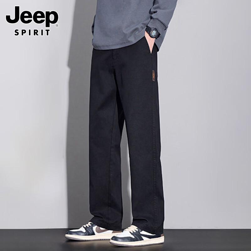 Мужские повседневные брюки JEEP SPIRIT, свободные, прямые, для осени/зимы