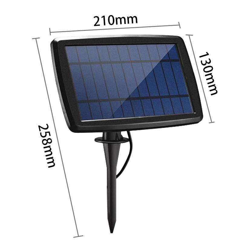 Солнечные S14 наружные светодиодные лампы E27/E26 для сада и праздничного декора