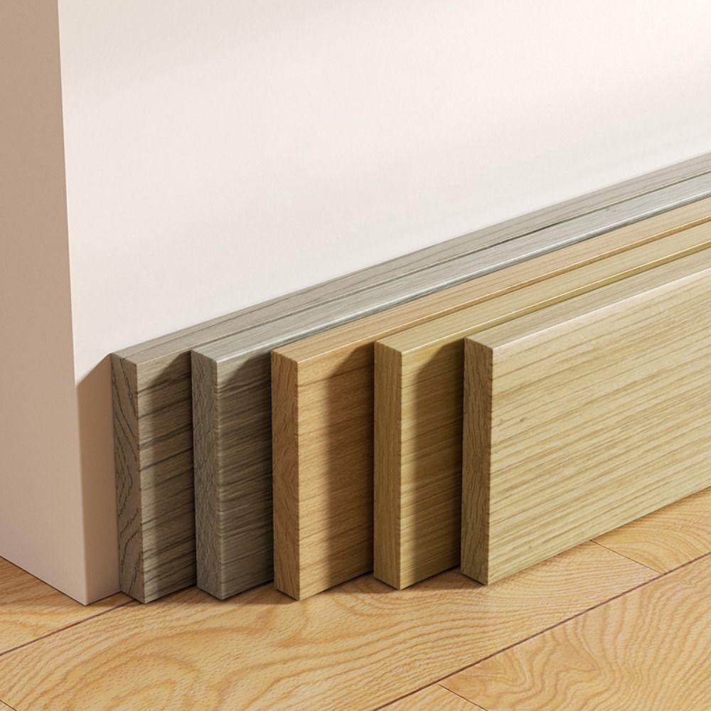 High Quality Thickened Wall Baseboard Anti-collision Self Adhesive Skirting Line 3D Soft Wall Sticker Living Room