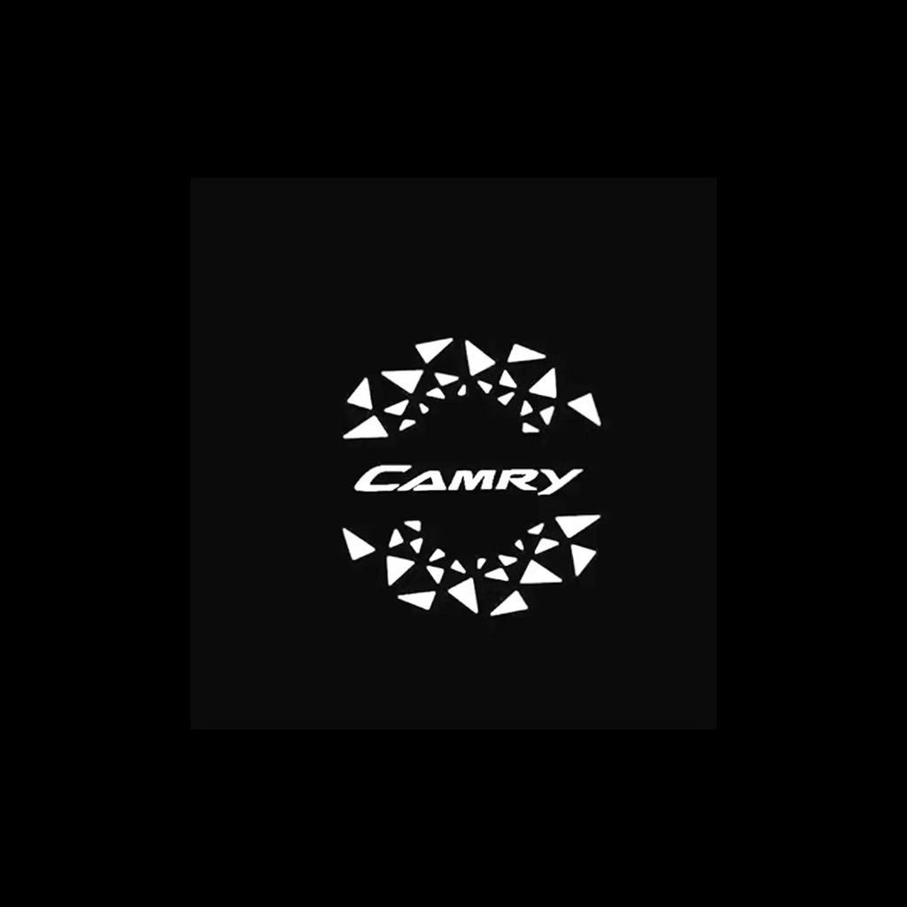 2Pcs For Toyota Camry 2006--2021 Door Welcome Light Plug Play  Logo HD Projection Super Bright Personalized patterns