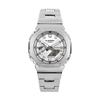 G Shock GM 2110D 7ADR GM 2110D 7A 2100 СЕРИЯ ЦИФРОВЫЕ АНАЛОГОВЫЕ ВОСЬМИУГОЛЬНЫЕ спортивнЫе военные мужские металлические часы