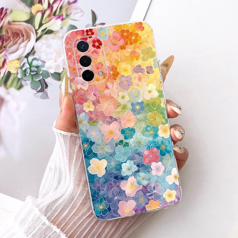 Чехол для Oppo A74 5G CPH2197 CPH2263 Милый Лев Модный Расписной Чехол Мягкий Силиконовый Чехол для Oppo A74 A 74 OppoA74 5G Чехлы Сумки