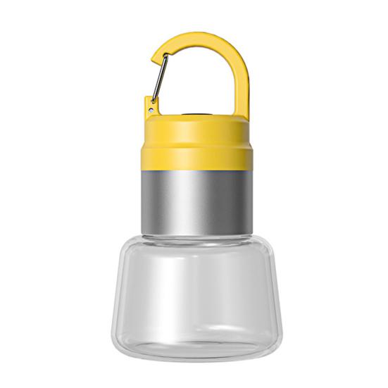 Уличный кемпинговый фонарь с USB-подзарядкой, водонепроницаемый, съемный, с подсветкой для бутылки с водой, портативный, для пеших походов, рюкзака, светодиодная подвесная лампа