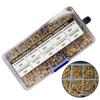 500pcs 10 Values 0.1uF~10uF 50V Ceramic Capacitor Assorted Kit Assortment Set