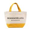Сумка-тоут DEAN & DELUCA Bangkok Limited Edition (Off-White x Желтый) [Параллельный импорт]