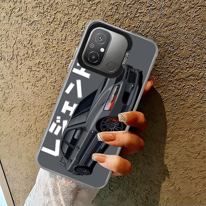JDM Tokyo Drift Спортивный автомобиль Ударопрочный чехол для телефона для Xiaomi Poco X7 X6 X5 X3 Pro F7 Ultra M8 Redmi 15C 15 14C 13C 12C 10C 13 12