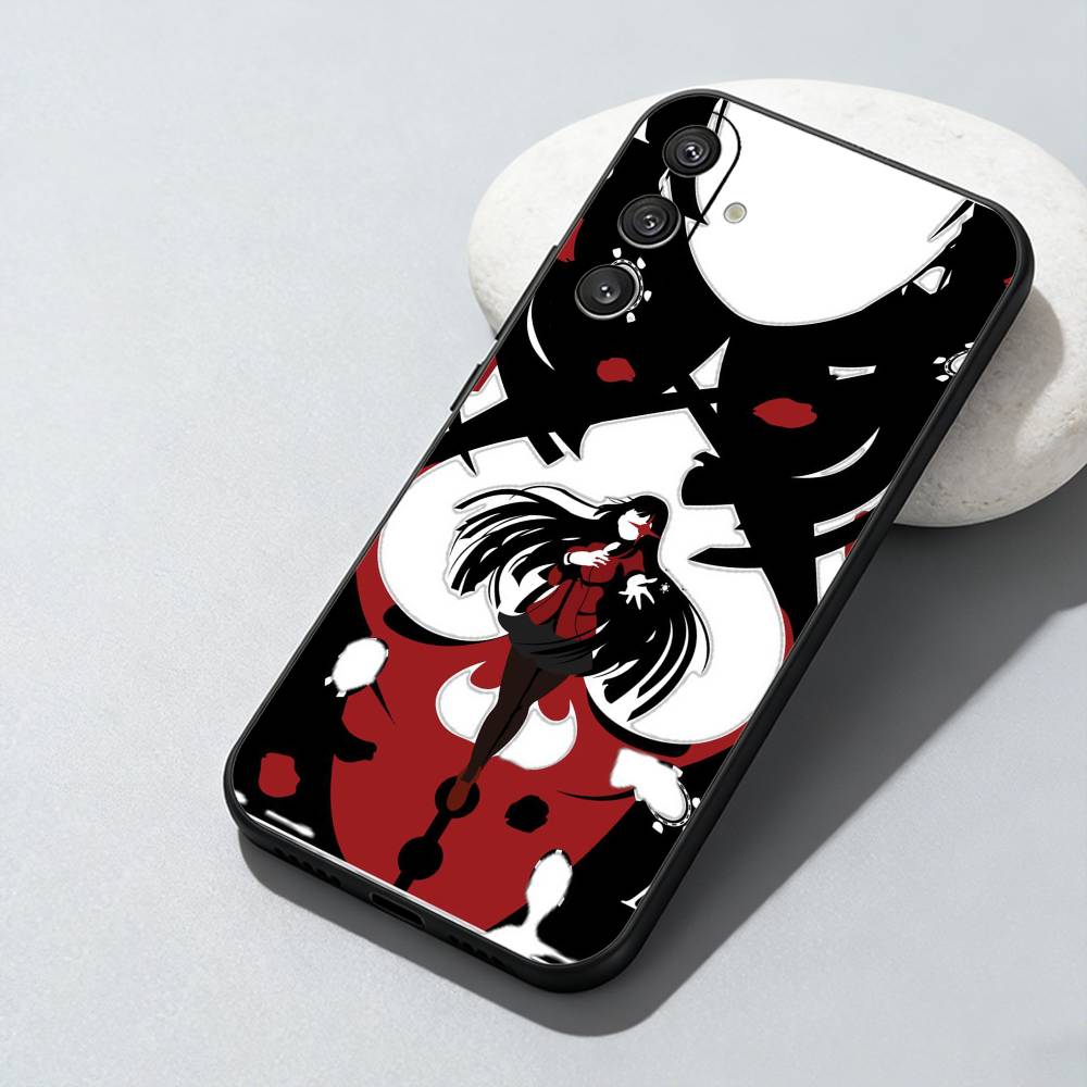 Чехол для телефона K-Kakegurui для Samsung Galaxy A73, A72, A71, A70, A52, A51 Другие Мягкий Черный Чехол