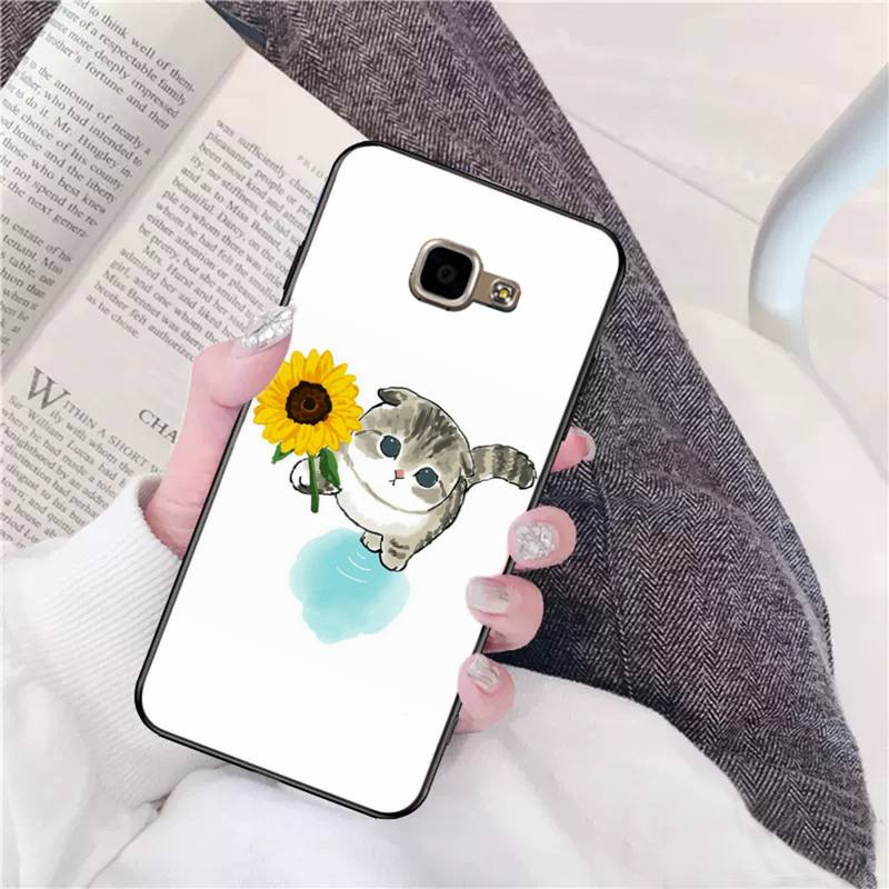 Чехол для телефона с милым котом для Samsung Galaxy A51 A50 A71 A21s A31 A41 A10 A20 A70 A30 A22 A02s A13 A53 5G, чехол