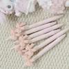 10pcs Set Pink Ballpoint Pen Bow Knot Design Sign Pen Cute Gel Pen  Student Stationery