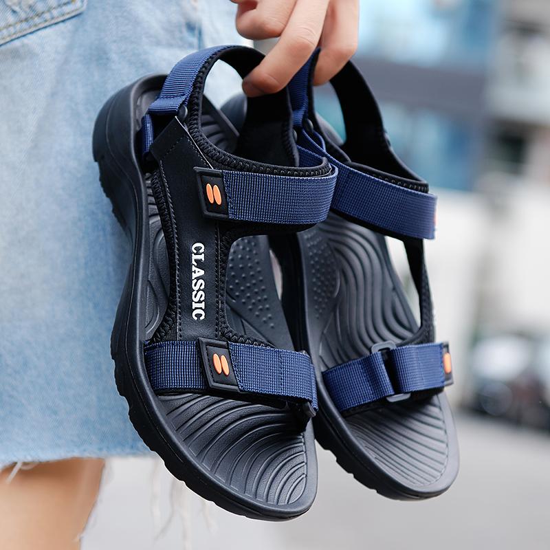 Fashion Men Sandals Summer Leisure Beach Holiday Sandals Men Shoes 2024 New Outdoor Male Retro Comfortable Casual Sandals Men Sneakers