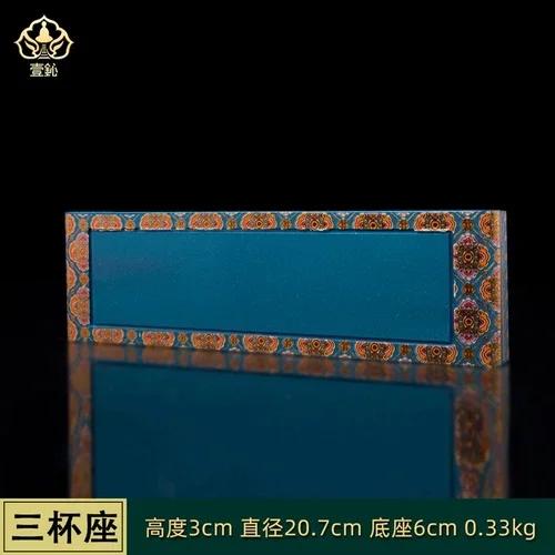 Алюминиевый сплав Чаша для воды Подношение Буддийские фонари Ваза Поднос для фруктов Подставка для свечи Церковная трубка Буддийские принадлежности Домашний декор