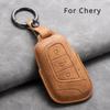 Чехол для автомобильного ключа, аксессуары для интерьера, для Chery Tigo 8 Plus Arrizo E 5 8Plus 5X, брелок, высококачественная оболочка-защита из овчины без ключа