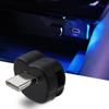 CARVANTA Type-C USB Light, Car Light, 8 Colors, LED, RGB Illumination, Light Direction Switching,