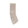 Five Fingers Socks Men's Autumn New Solid Colour Men's Cotton Antibacterial Anti-odour Anti-pilling Breathable Sweat Casual Mid-calf Men's Socks