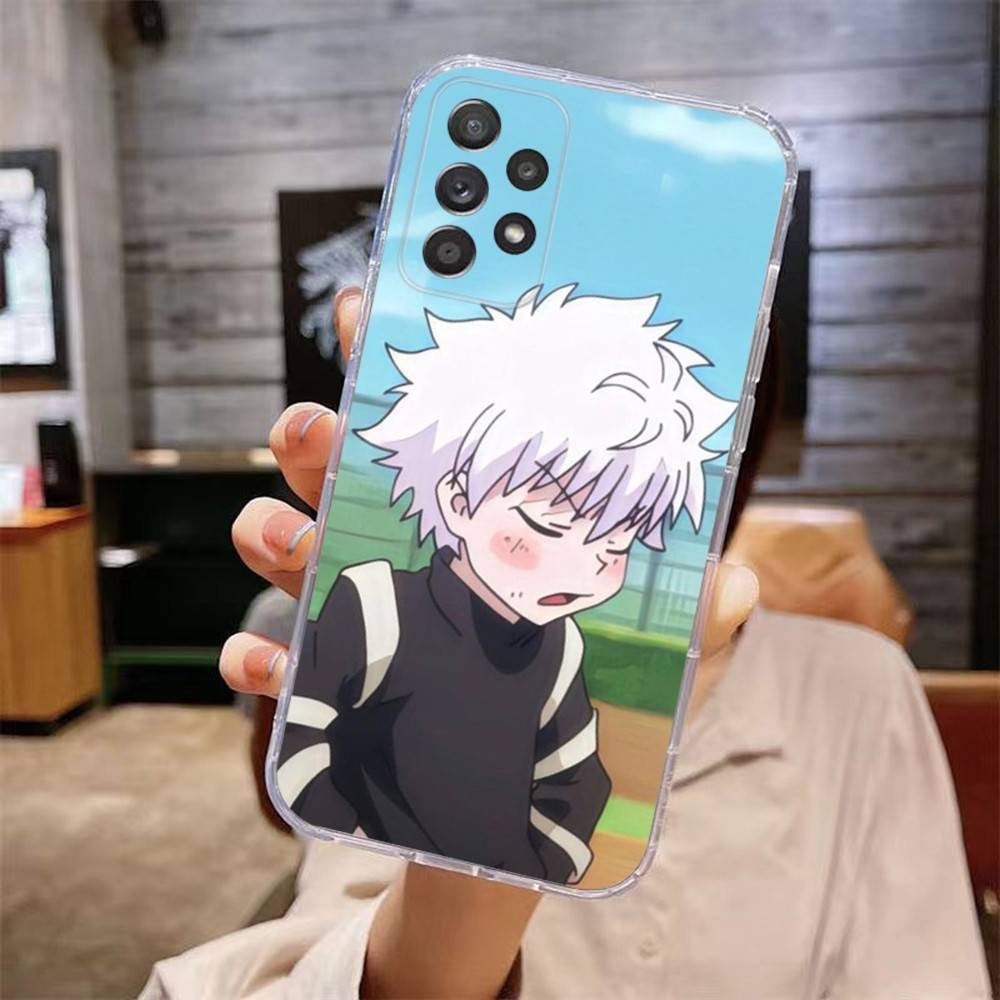 Killua Zoldyck H-Hunter Phone Case For Samsung Galaxy A,71,70,52,51,40,31,50,50S,30S,21S,12,10,Note20ultra Transparent Cover