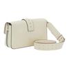 PINKO Love One Logo Leather Shoulder Bag Women shoulder bag White 105081-A2JG-Z14E